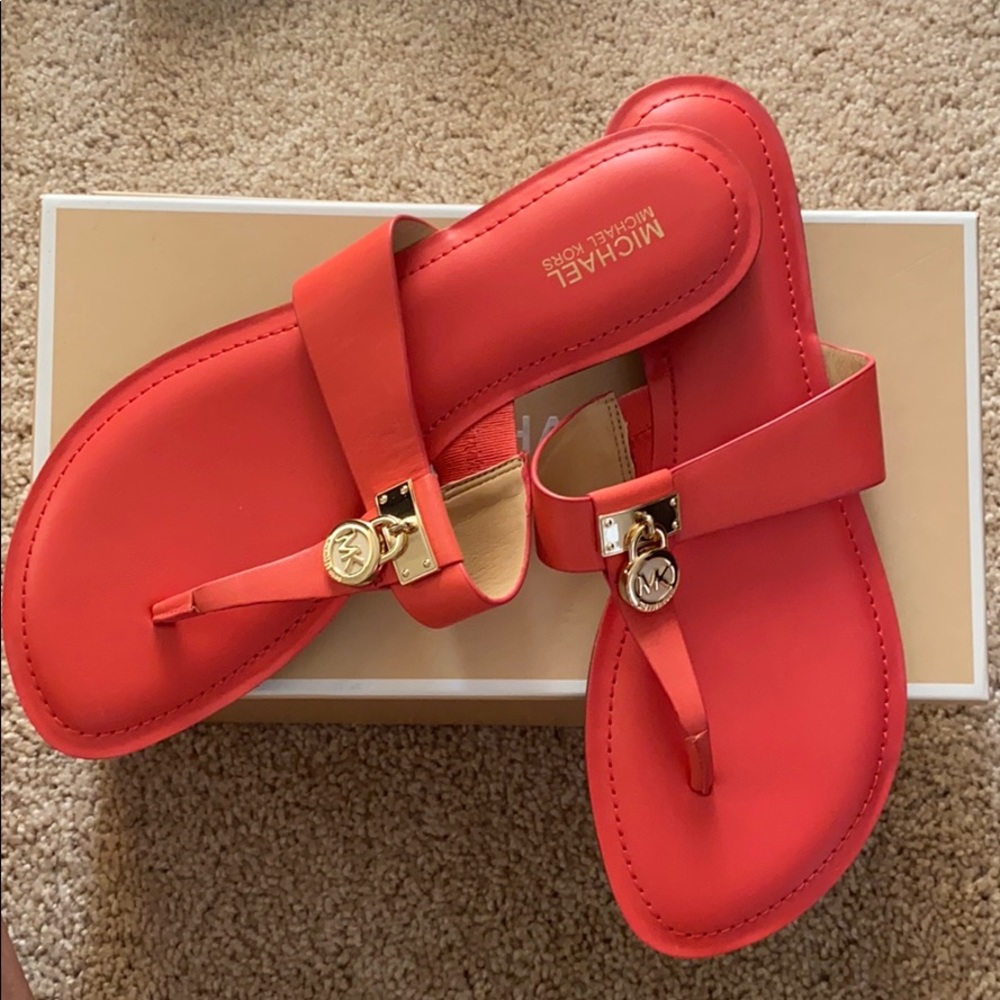 Michael Kors Hamilton Flat Leather size 8 NIB